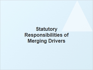 Arkansas Liability for Merging Drivers' Responsibilities